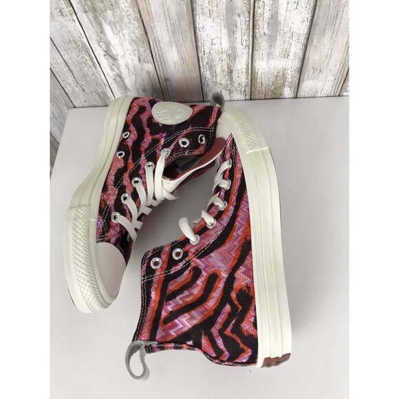 MISSONI Converse Chuck Taylor Star High Top Pink Black 154441C 4.5/ 6.5 RARE NEW - Picture 9 of 12